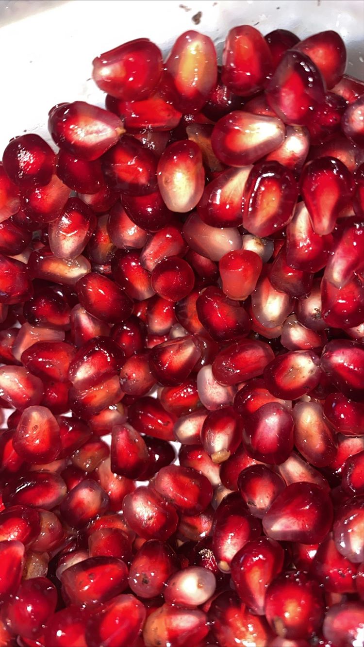 Kylie Jenner Shares a Photo of a Bowl of Pomegranate Seeds