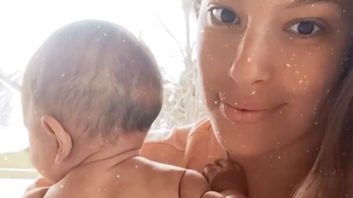 Ashley Graham Son Isaac Baby Photos, April 22