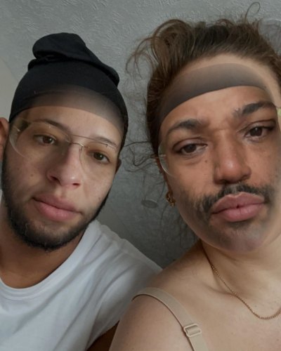 Ashley Graham and Justin Ervin