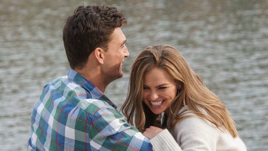 Hannah Brown and Tyler Cameron Laugh on a Date During the Bachelorette