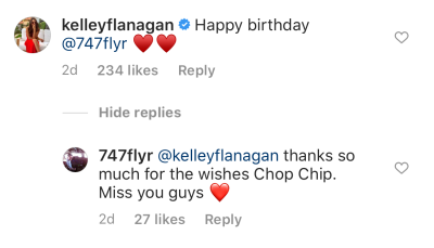 Peter Webers Dad Says Kelley Flanagans Nickname Is Chip Chop