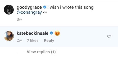 Kate Beckinsale Comments Heart Eyed Emoji on Rumored Boyfriend Goody Grace Instagram