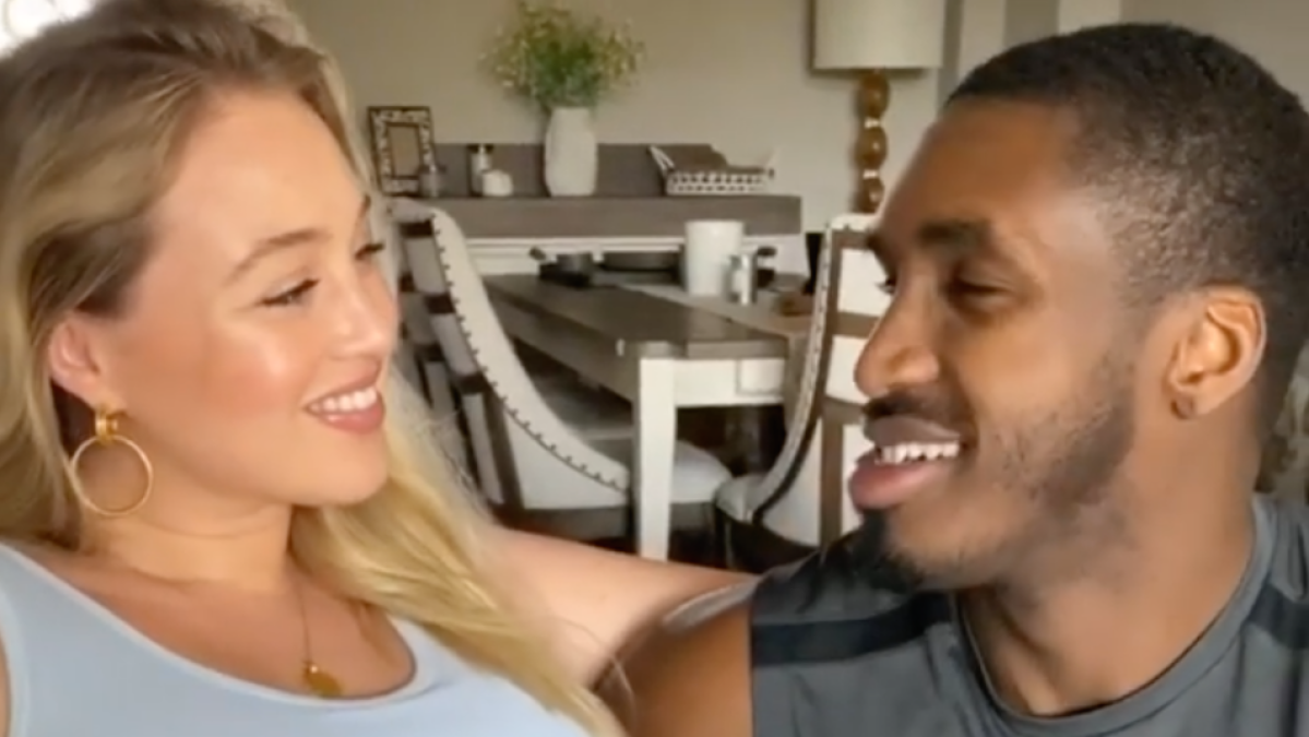 Iskra Lawrence and Philip Payne