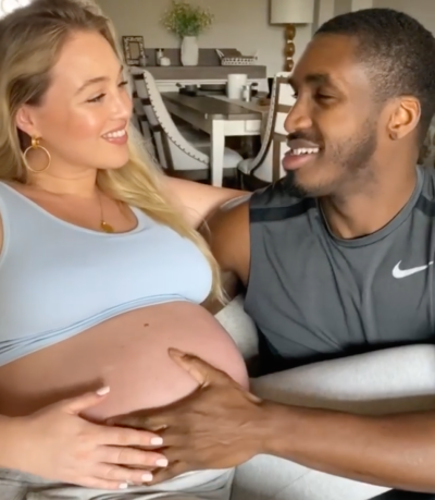 Iskra Lawrence and Philip Payne
