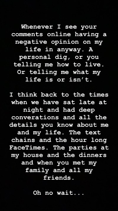 Jessie J Instagram Story