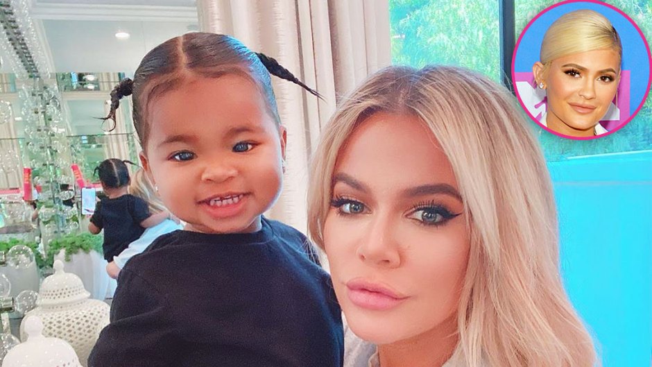 Khloe Kardashians Daughter True Thompson Really Lights Up When Aunt Kylie Jenner Comes Over