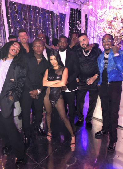 Kourtney Kardashian's 40th Birthday Party Group Photo