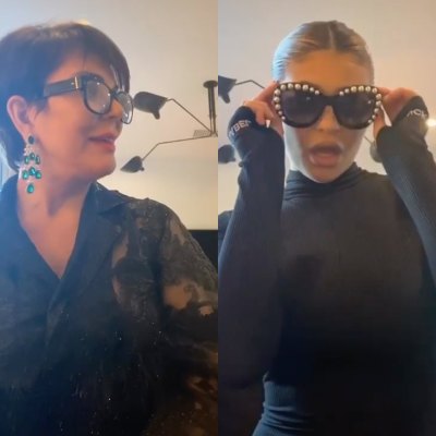 Kris Jenner and Kylie Jenner Recreate KUWTK Scene on TikTok