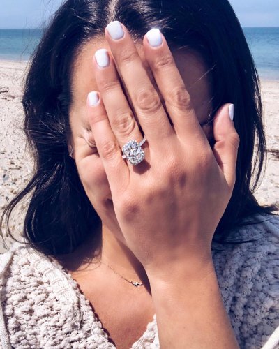 Lea Michele Engagement Ring