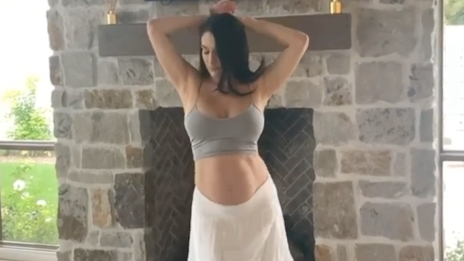 Nikki Bella Porn Videos - Nikki Bella Shows Baby Bump and 'Inner Shakira' in Sexy Dance Video