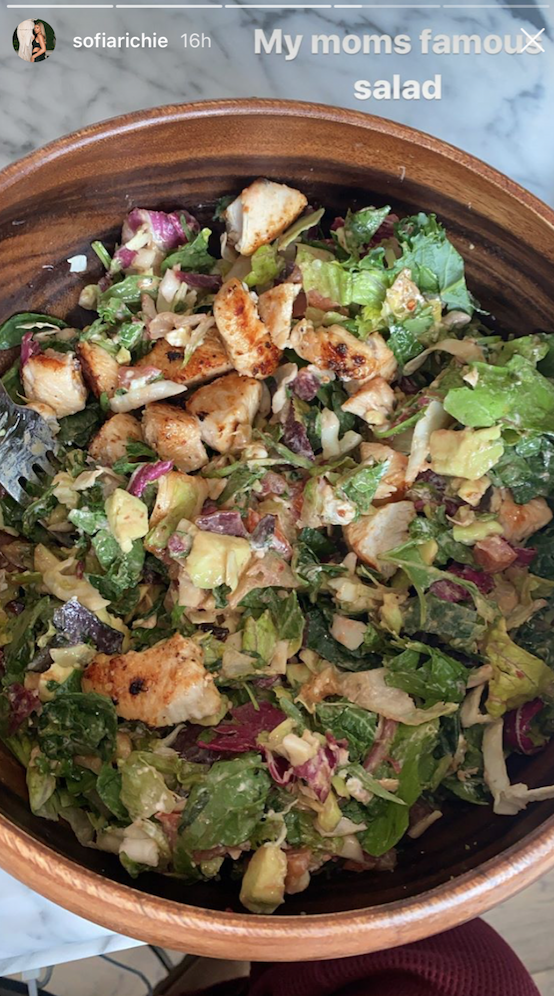 Sofia Richie's Salad
