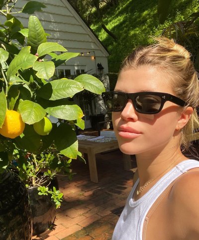 Sofia Richie Backyard