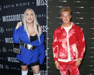 Tana Mongeau and Jake Paul
