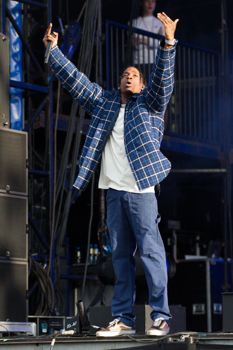 Travis Scott Transformation 2017