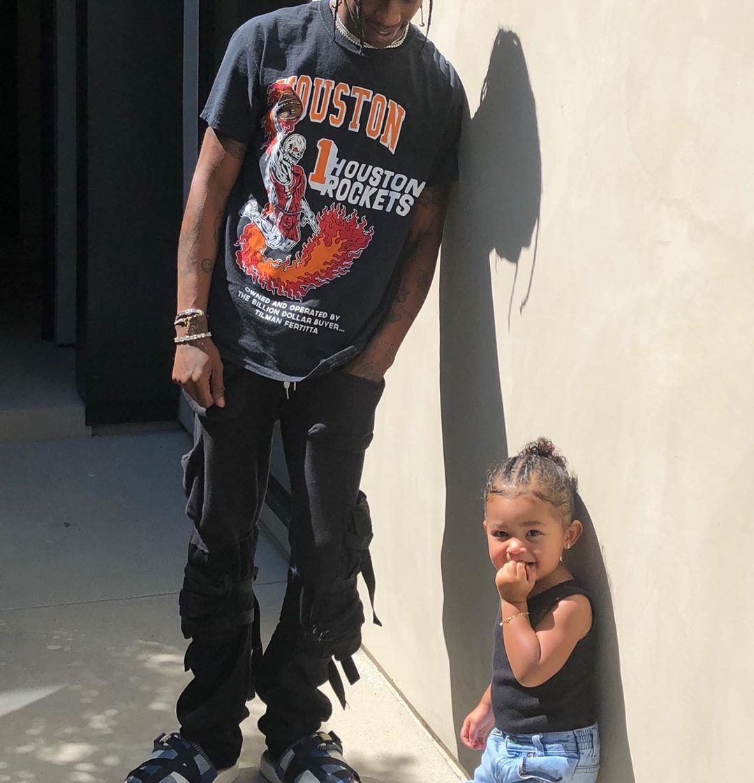 Travis Scott Shares Sweet Photo With His Daughter Stormi Webster