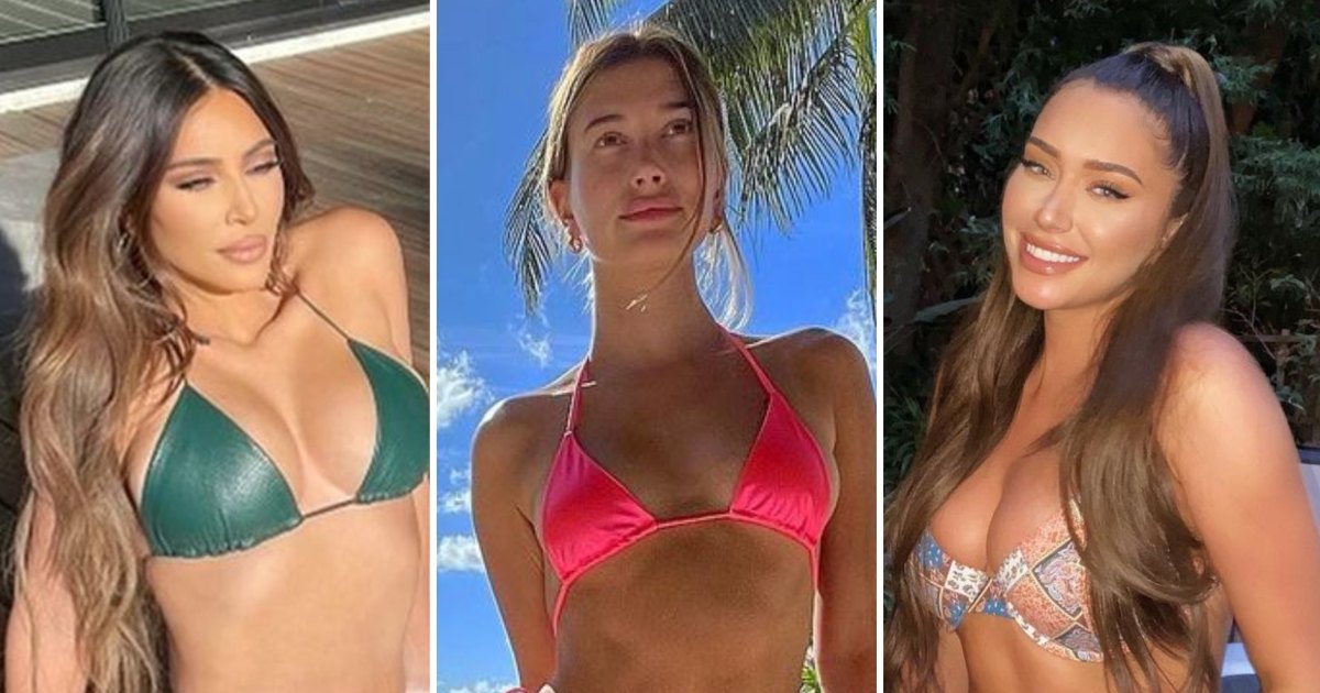 Kendall Jenner and Hailey Baldwin Swimsuits in Jamaica