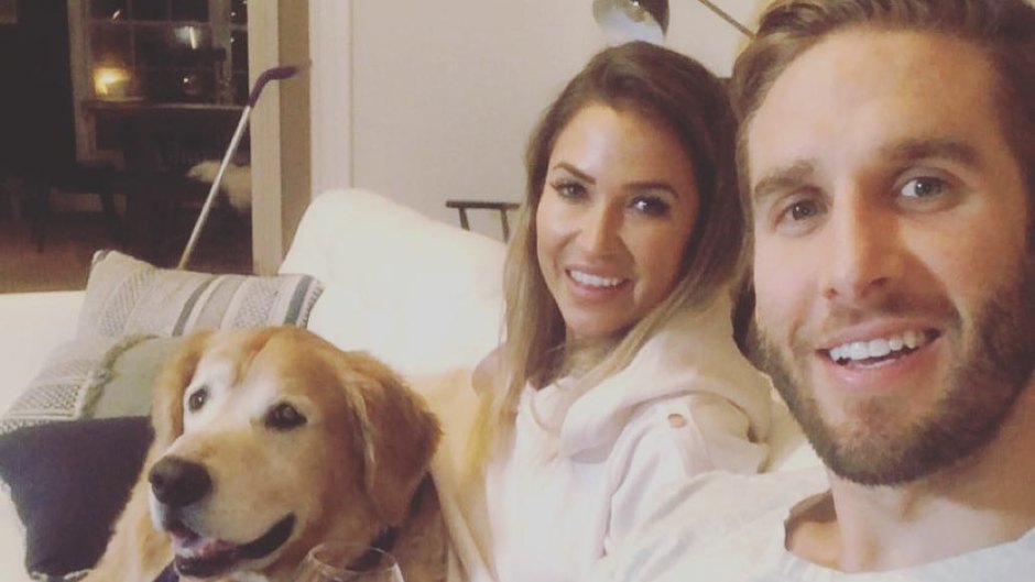 Bachelorette Kaitlyn Bristowe Smiles With Ex Fiance Shawn Lowe and Dog Tucker