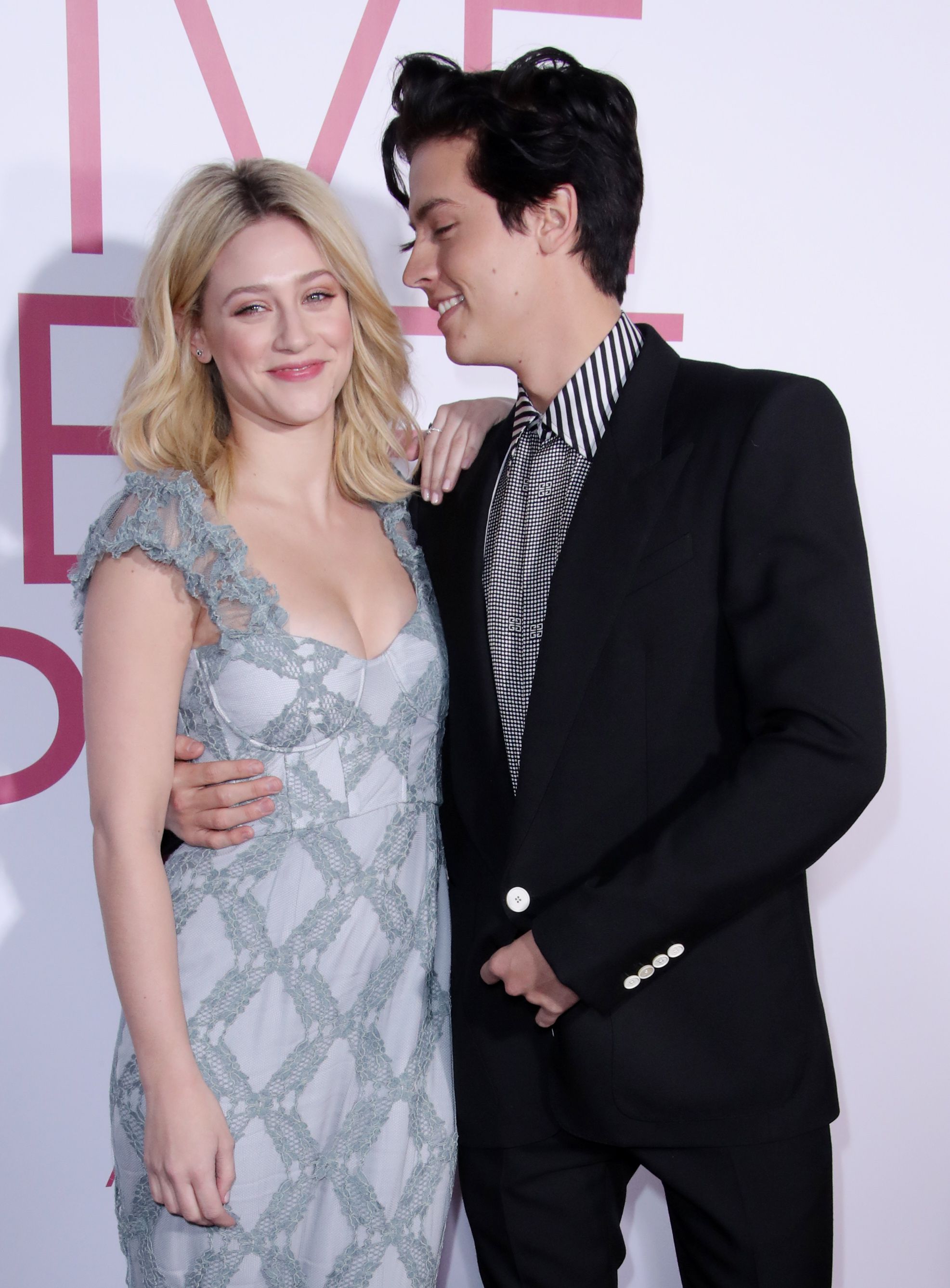 Cole Sprouse and Lili Reinhart PDA at 'Five Feet Apart' Film Premiere, Arrivals, Regency Bruin Theatre, Los Angeles, USA - 07 Mar 2019
