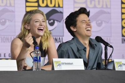 Cole Sprouse and Lili Reinhart Laugh at 2019 Comic Con