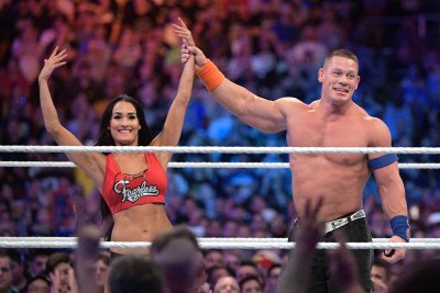 Nikki Bella and John Cena Engaged Wrestlemania 33, Orlando, USA - 02 Apr 2017