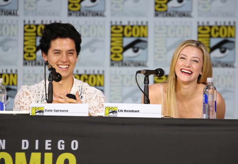 Lili Reinhart and Cole Sprouse Laugh at Comic Con