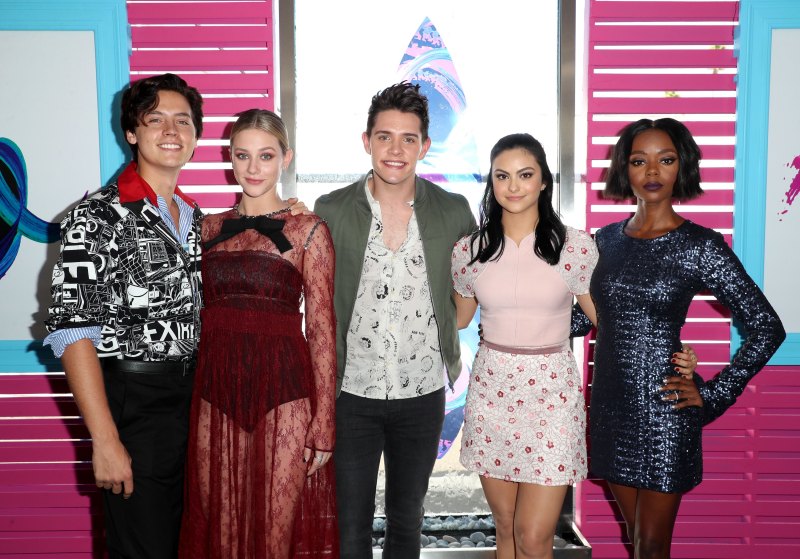 Cole Sprouse, Lili Reinhart, Casey Cott, Camila Mendes and Ashleigh Murray Teen Choice Awards