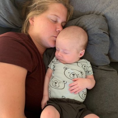 Amy Schumer and Son Gene