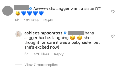 Ashlee Simpson's Daughter Wanted a Baby Sister