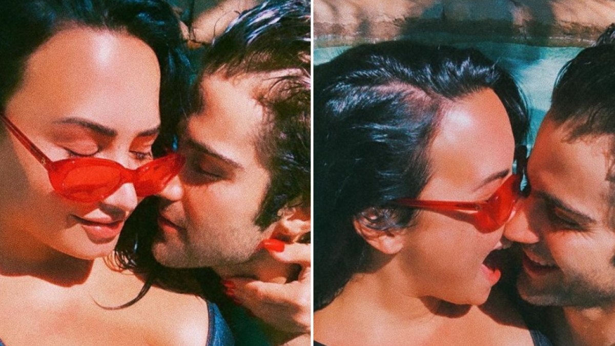 Demi Lovato and BF Max Ehrich