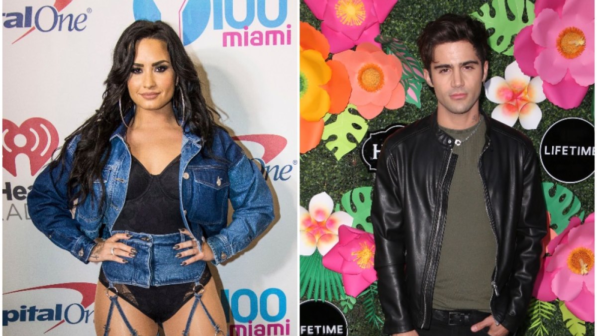 Demi Lovato and Max Ehrich