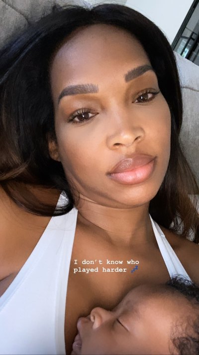 Malika Haqq Goes Makeup-Free in Selfie With Ace