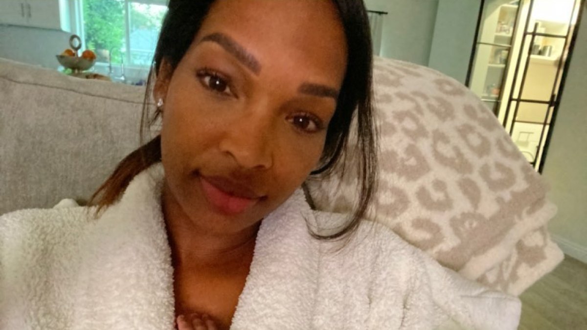 Malika Haqq Snaps a Selfie With Newborn Son Ace