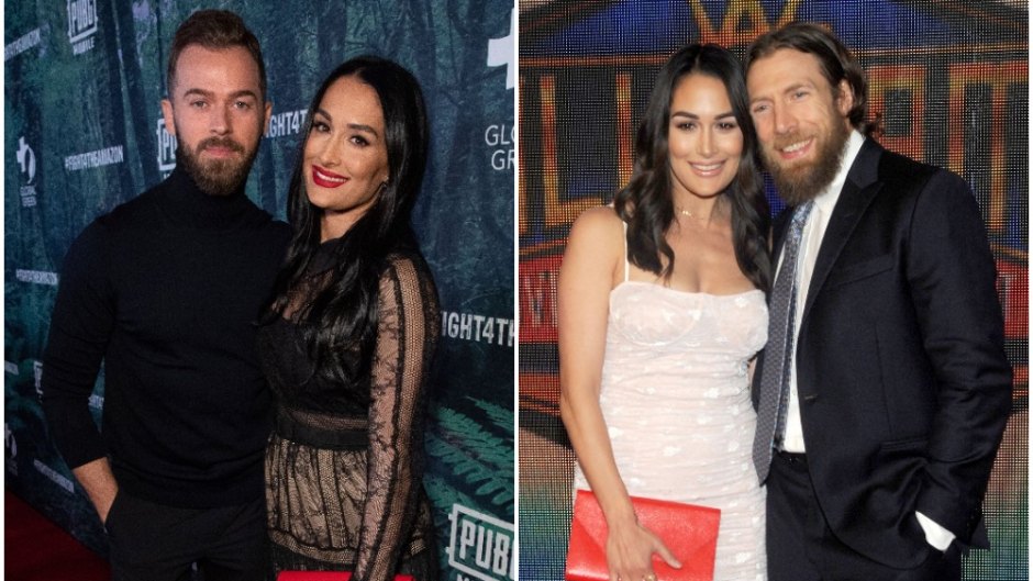 Nikki and Brie Bella With Artem and Bryan