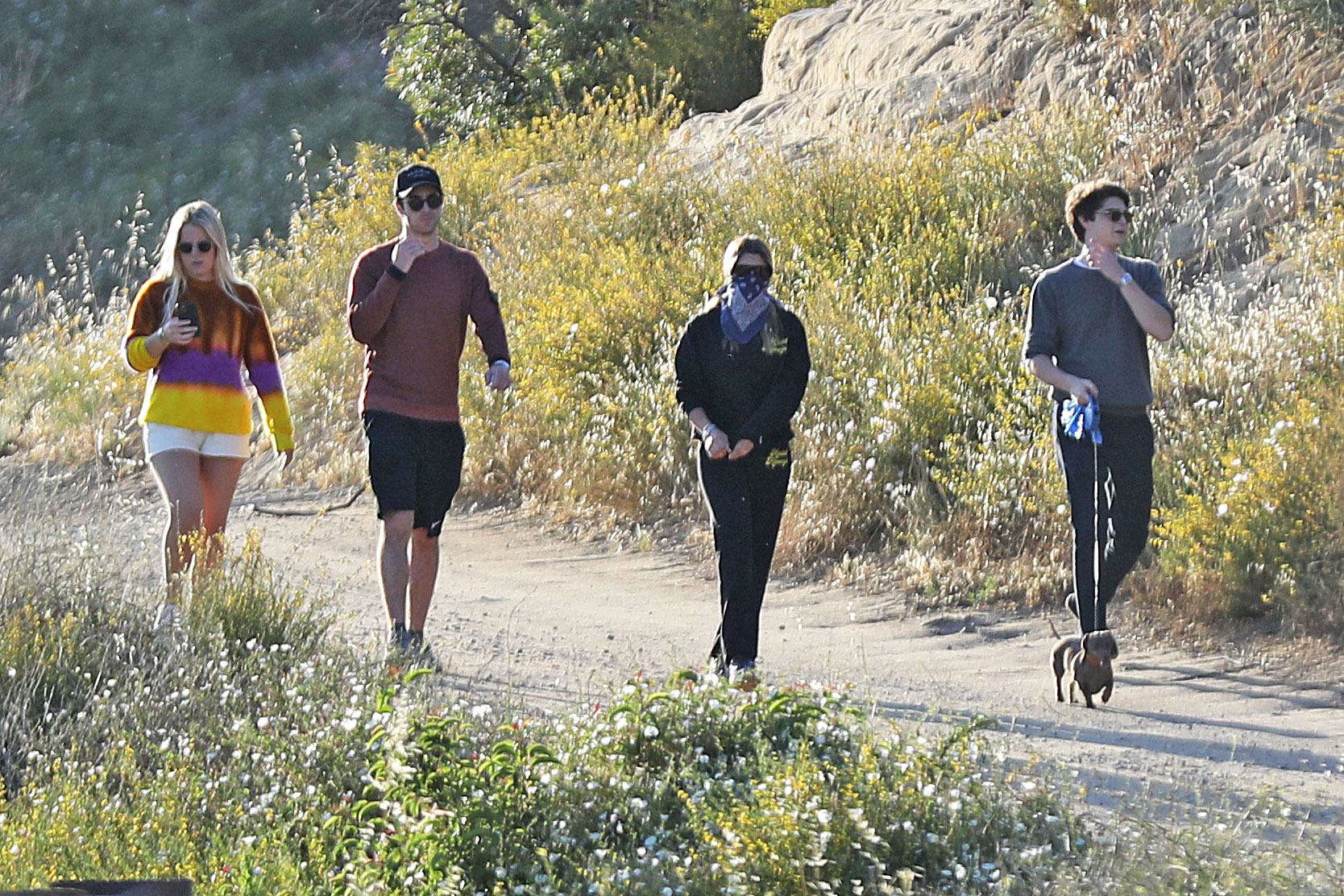 Sofia Richie Hikes With Friends Following Scott Disick Leaving Rehab