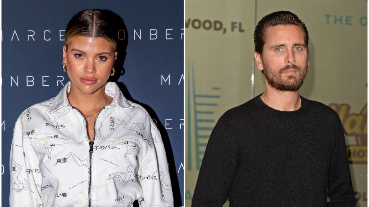 Sofia Richie and Scott Disick
