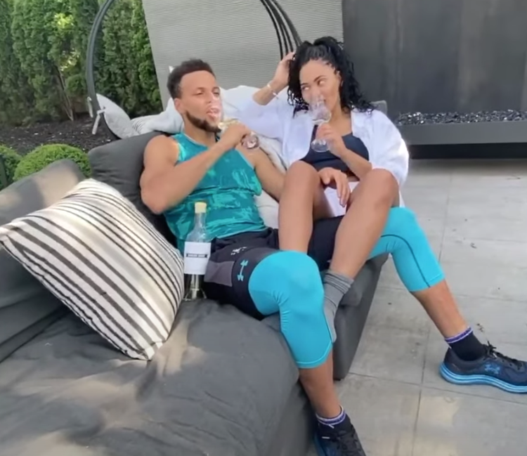 Steph and Ayesha Curry