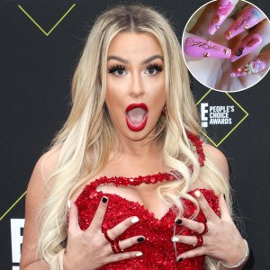 YouTuber Tana Mongeau's Crazy Press-On Nails Are a Quarantine Dream