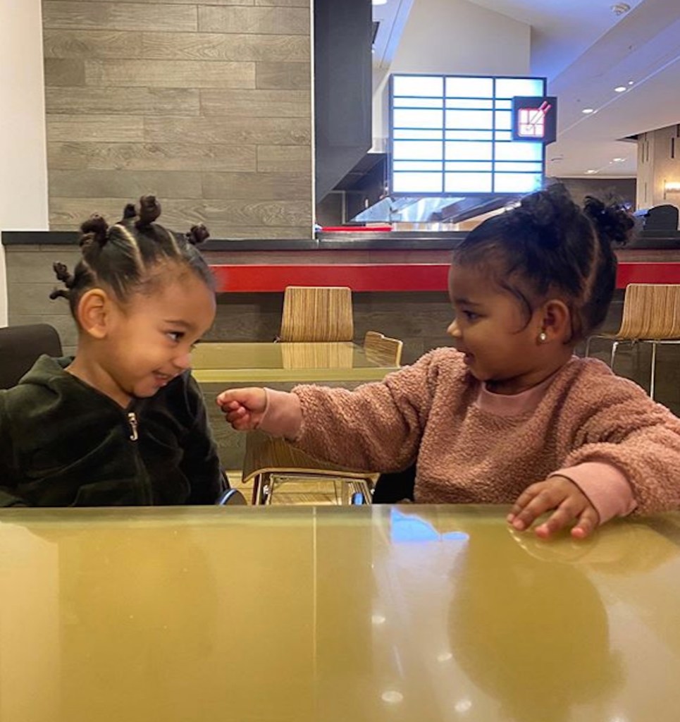 Chicago West and True Thompson having cousin time