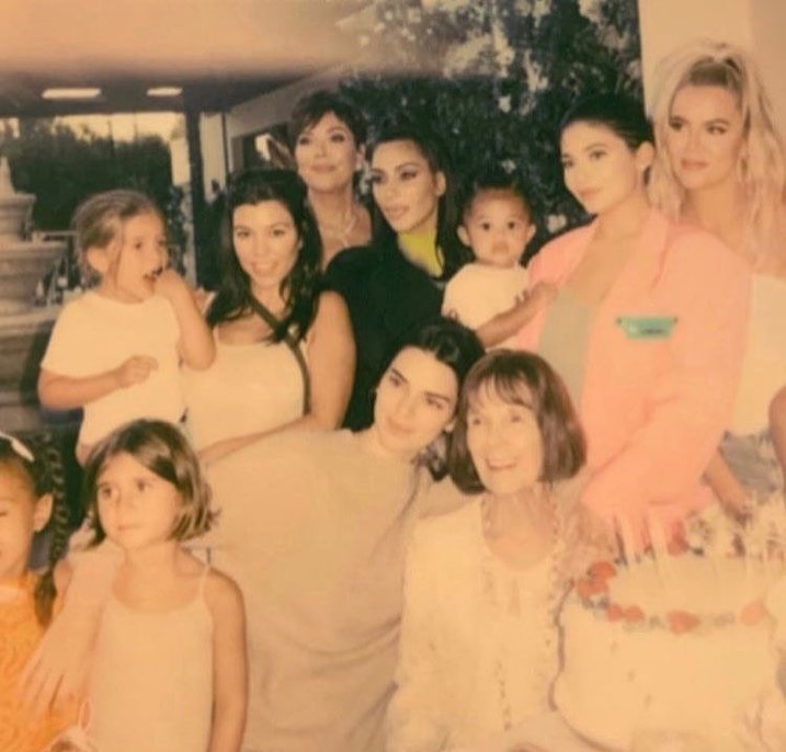 kris jenner mother's day kar-jenner family