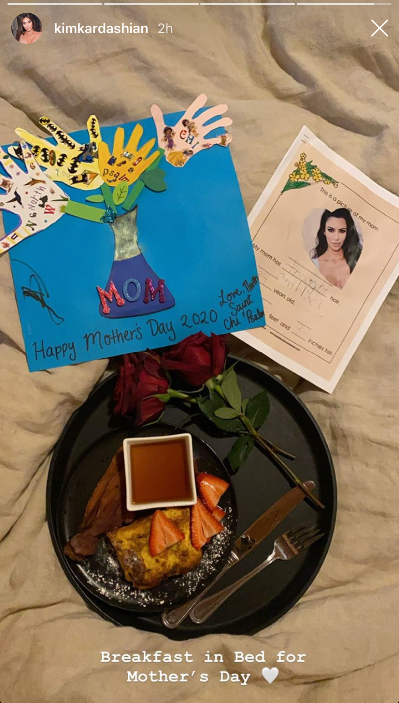 kim-kardashian-mothers-day-breakfast-in-bed