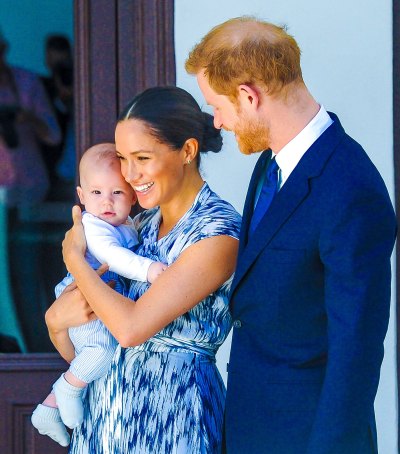 Meghan Markle Smiles With Prince Harry and Baby Archie