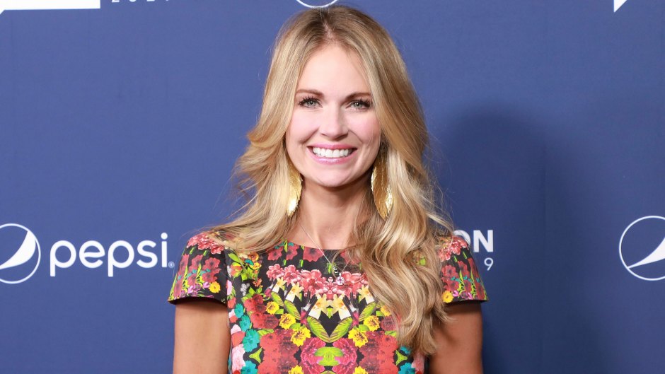 Southern Charm Cameran Eubanks Smiles in Patterned Dress