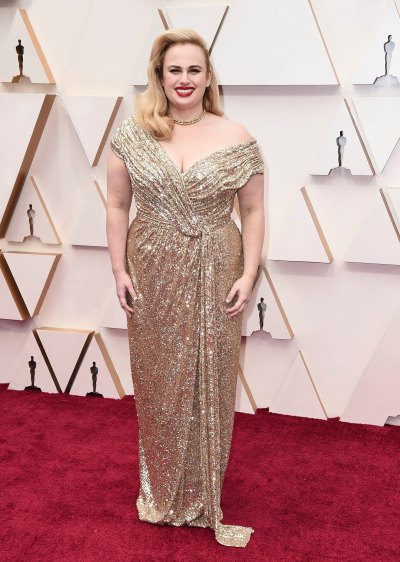 Rebel Wilson Gold Jason Wu Gown 2020 Oscars