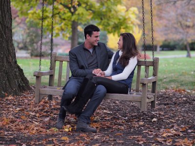 Bachelor Ben Higgins and Caila Quinn on Date During Season 20