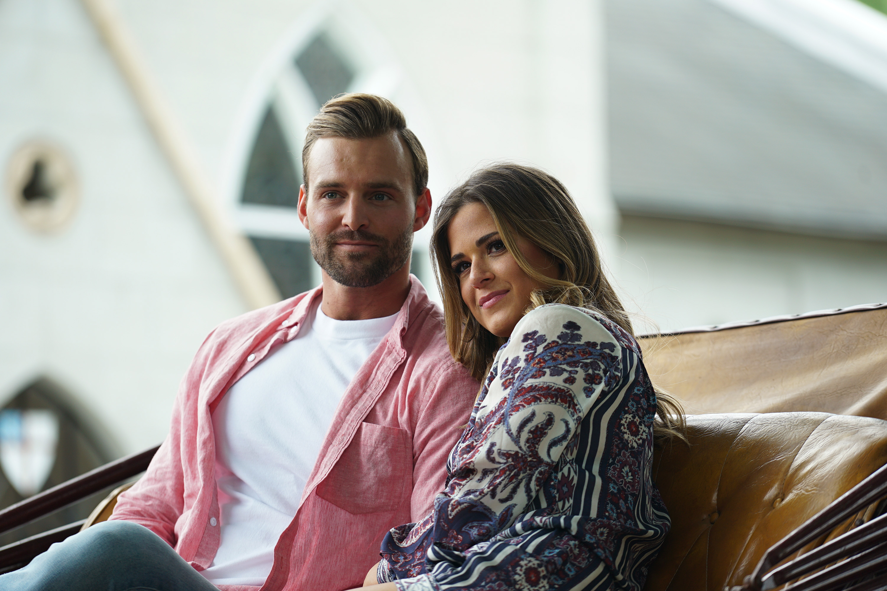 Bachelorette JoJo Fletcher and Contestant Robby Hayes on Season 12