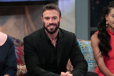 Bachelorette Contestant Chad Johnson Wears Black Suit