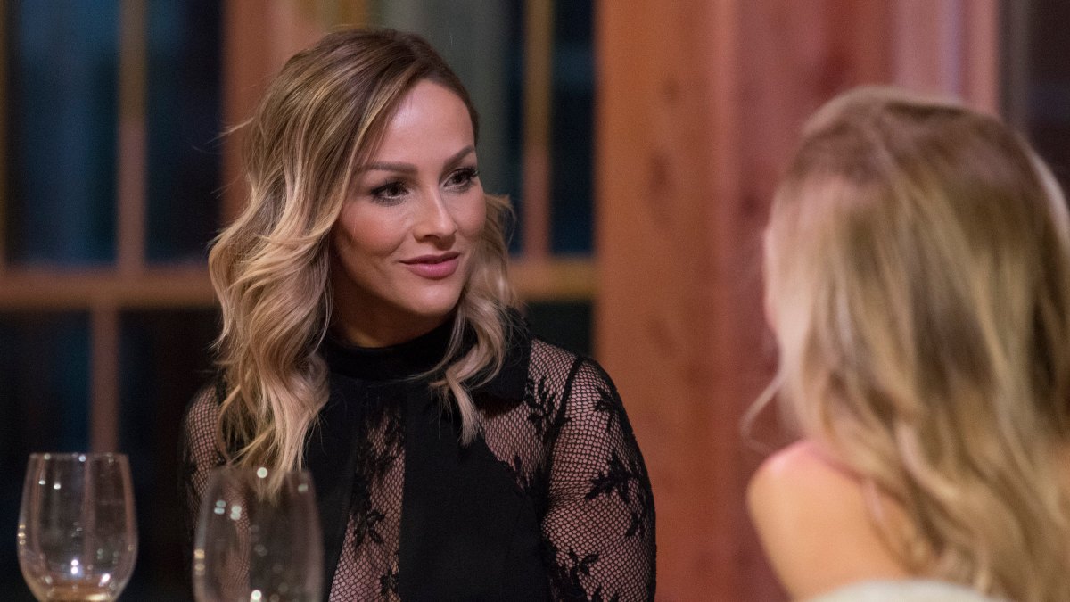 Bachelorette Clare Crawley Looks Serious on Bachelor Winter Games