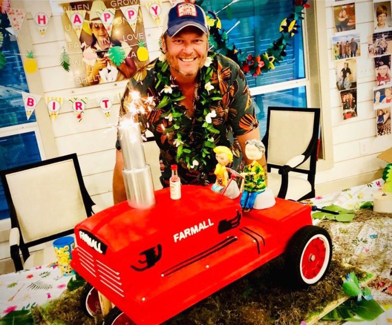 Blake Shelton 44th Birthday Celebration