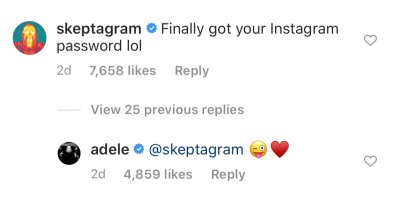 Adele Shares Photos Amid Skepta Romance Rumors