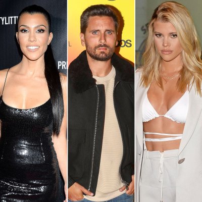 Kourtney Kardashian and Scott Disick Enjoy a Family Dinner Together After His Split From Sofia Richie
